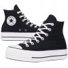 Converse Chuck Taylor All Star Platform wysokie buty trampki damskie na platformie czarne